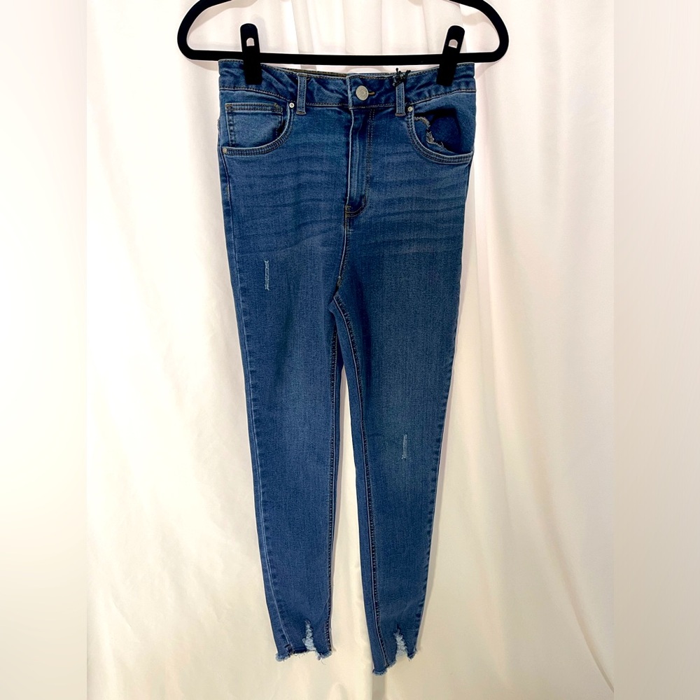 Medium Wash High Waisted Denim